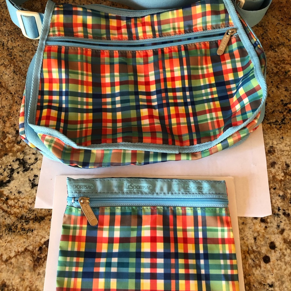 LeSportsac plaid Hobo shoulder bag